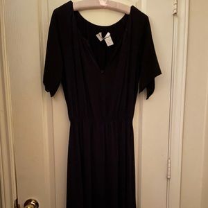 Max Mara Black silk dress Sz 6